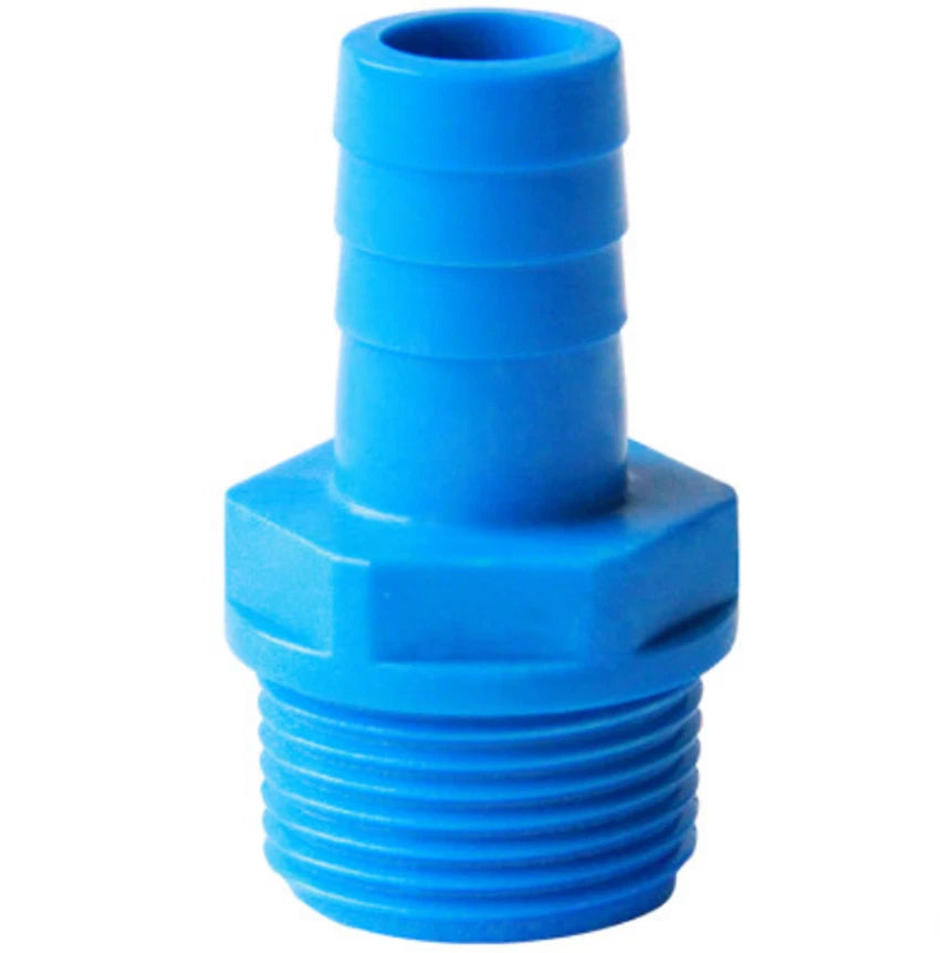 1 2 Zoll 3 4 Zoll Außengewinde x Schlauchtülle Nippel PVC Rohre-Fittings Adapter