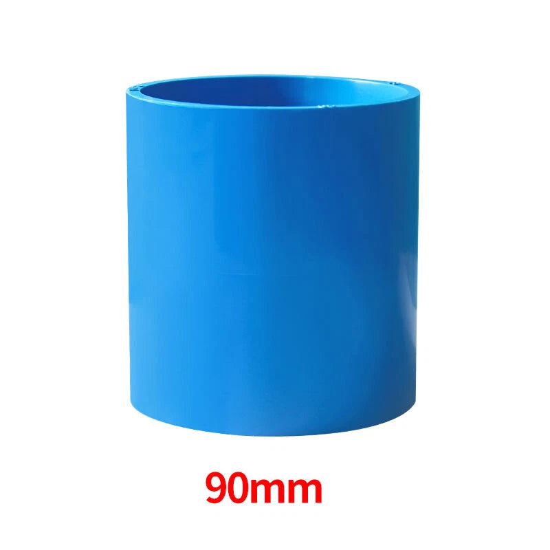PVC Blau Muffe Rohr Gerade Fitting Klebefittings Rohrverbinder Montage Ø20~160mm