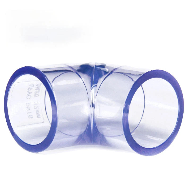 PVC Klebe Fittings Verbinder Bogen Nippel 90° Winkel Winkel Hahn Rohr 16mm-200mm