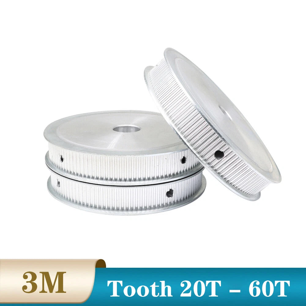 3M Zahnrad Riemenscheibe 18- 46 Zähne BF-Typ Pulley - für 10mm Breite Zahnriemen