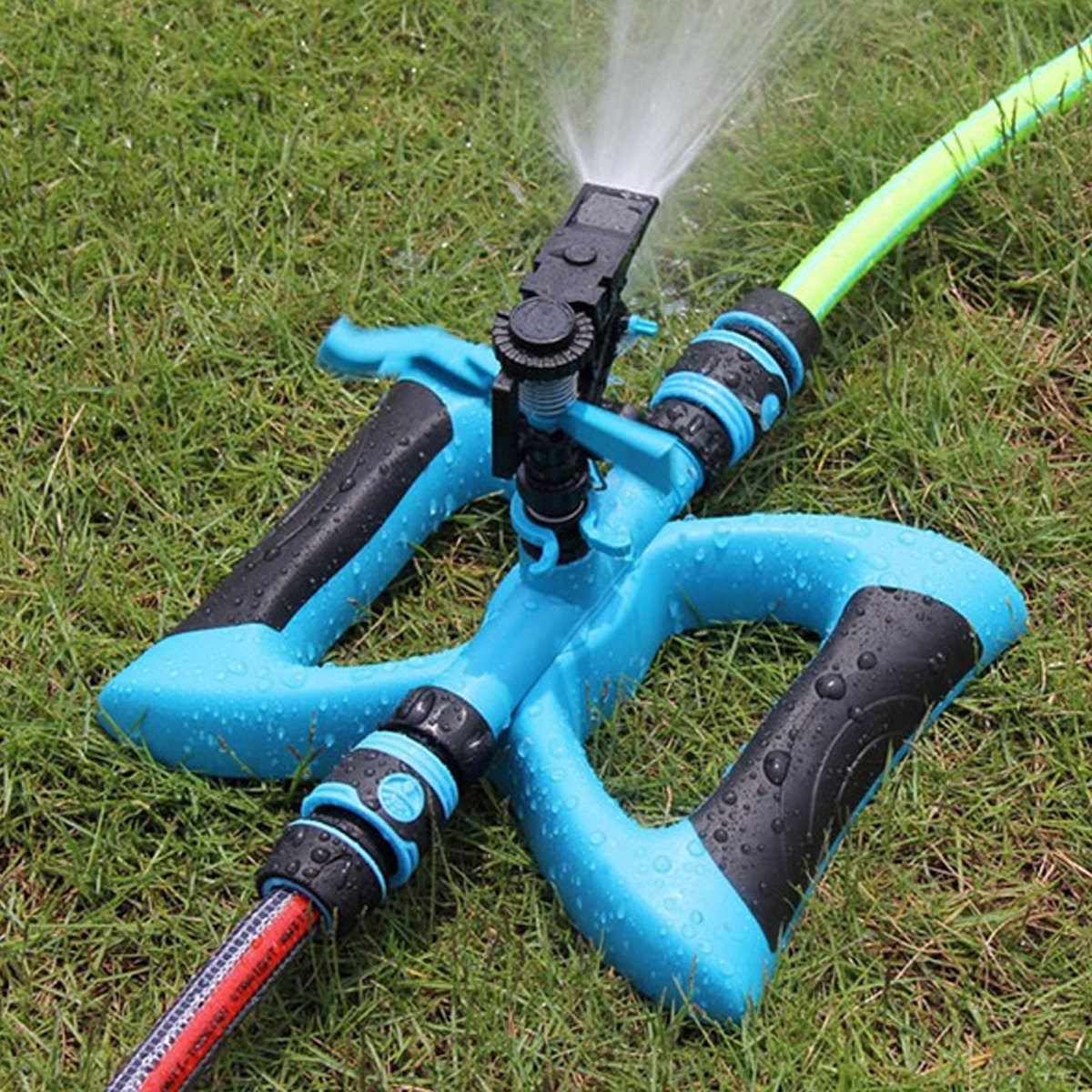 Sprinkler for Yard, Rotating Garden Sprinkler for Large Area Coverage, Lawn and Yard Sprinklers - HomeDIYer