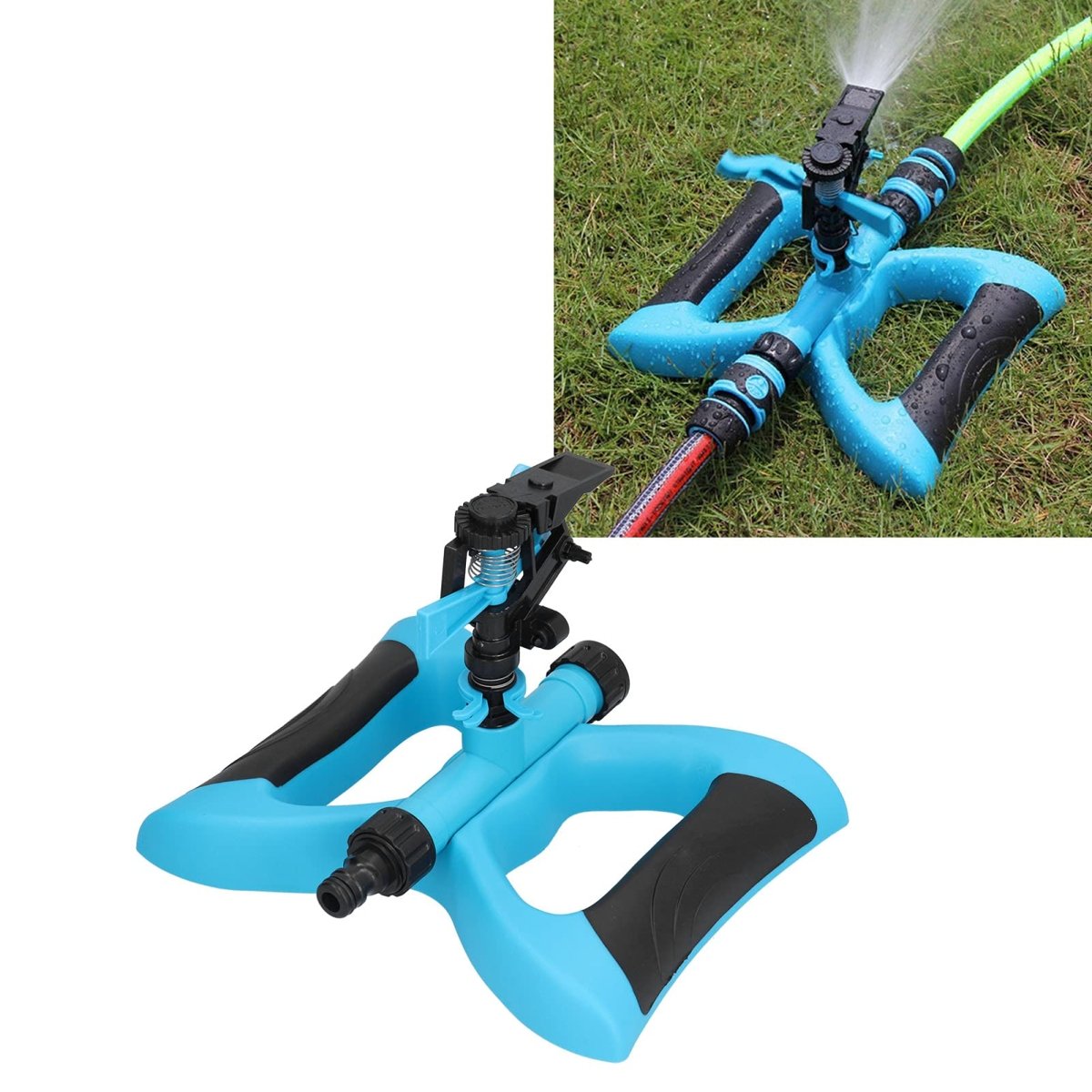 Sprinkler for Yard, Rotating Garden Sprinkler for Large Area Coverage, Lawn and Yard Sprinklers - HomeDIYer