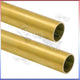 Brass Round Tube 300mm — Thin Wall 0.3mm, OD 1mm–12mm