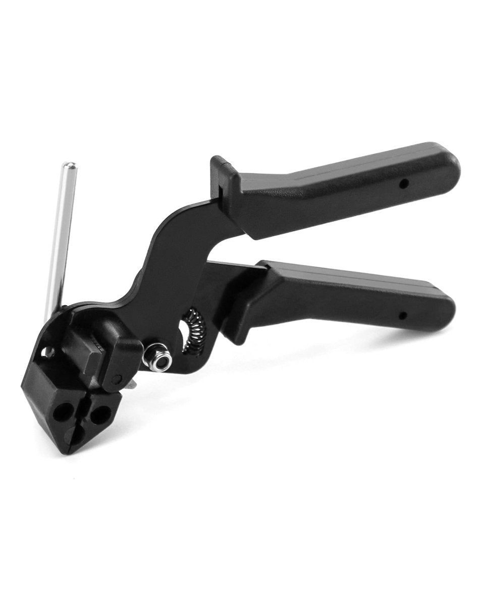 Cut Tool - Cable Tie Gun with Stainless Steel Zip Tie Tightener | Self - Locking Fasten & Cut Tool for Nylon, Plastic, Steel Cable Ties - HomeDIYer