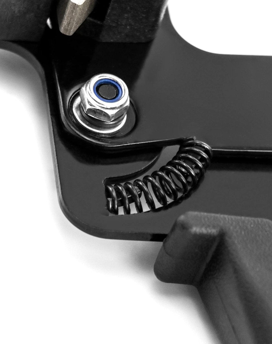 Cut Tool - Cable Tie Gun with Stainless Steel Zip Tie Tightener | Self - Locking Fasten & Cut Tool for Nylon, Plastic, Steel Cable Ties - HomeDIYer