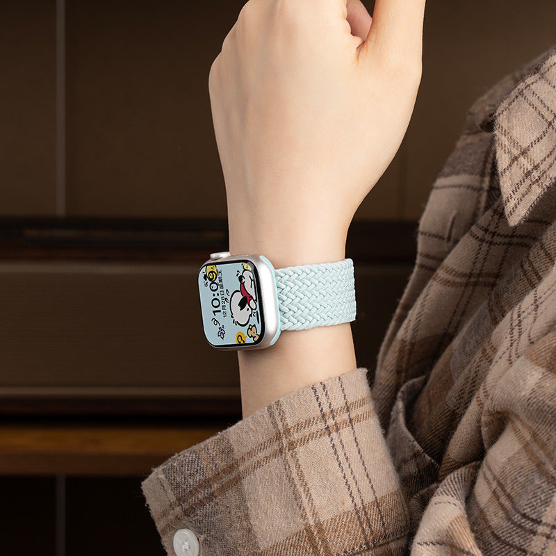 Magnetic Apple Watch Band Woven Nylon 10 Colors All Series