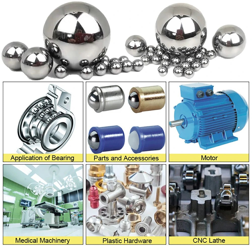 G10 Level High Precision Bearing Balls Gcr15 Smooth Ball Diameter 7.13mm - 7.2mmmm - HomeDIYer