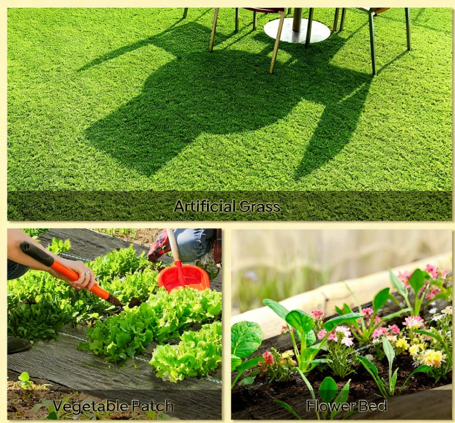 3.9ft x 300ft Heavy‑Duty Woven Weed Barrier Landscape Fabric — 140 GSM PP Ground Cover Black