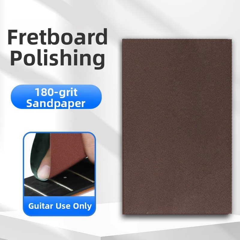 Guitar Luthier Sandpaper – Nut & Saddle Sanding, Polishing & Rust Removal Paper for Guitar Repair