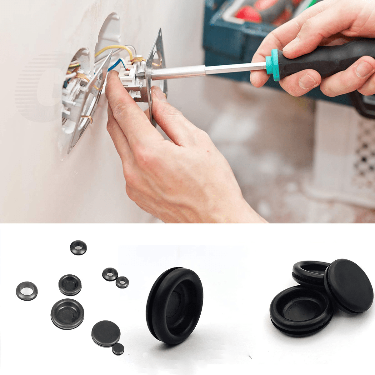 Rubber Sealed Wire Guard Coil 125pcs Box O - Ring | HomeDIYer - HomeDIYer