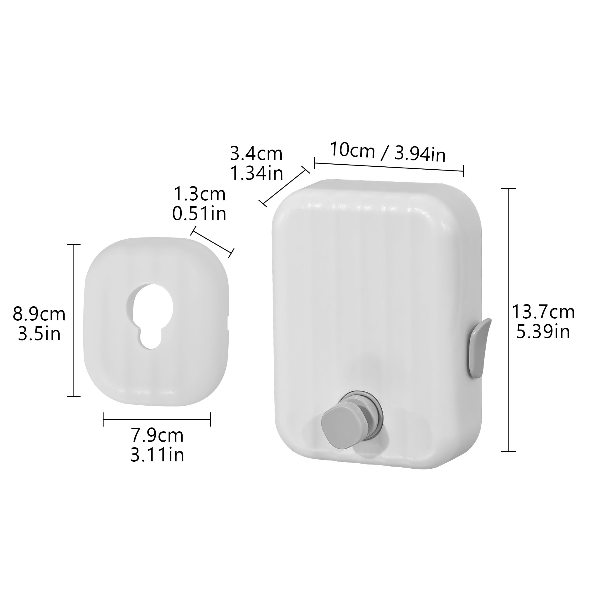 Retractable Clothesline Heavy Duty Clothes Drying Laundry Line Wall Mounted Easy Hanging Clothes Drying Laundry Line Retracting Hanging Lock to Prevent Sagging