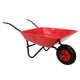 Steel TRAY wheel barrow trolley for red garden 12 inch pneumatic wheel