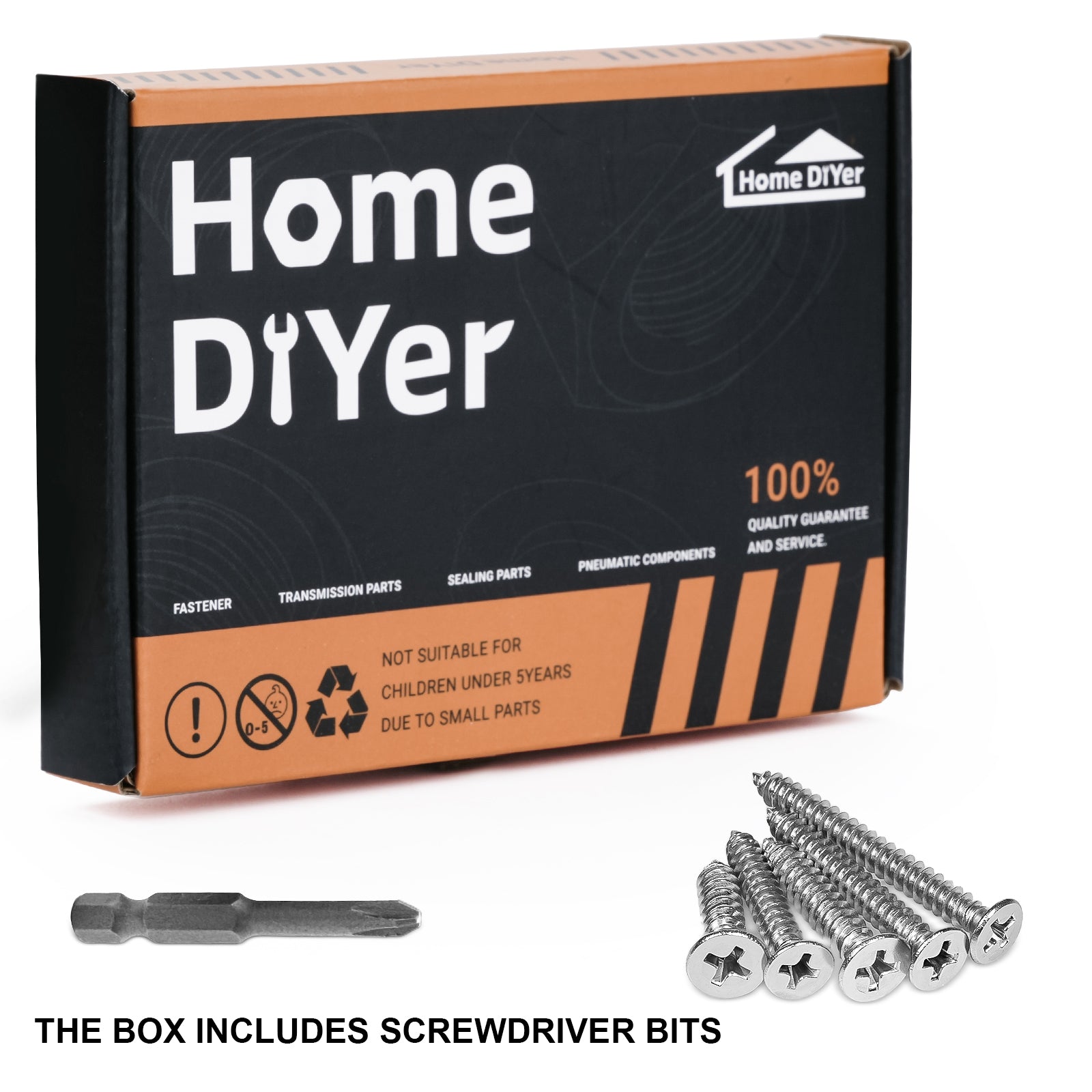 A2 Stainless Steel Pozi Countersunk Chipboard Screws – Wood Screws 3mm to 6mm | DIN7505A
