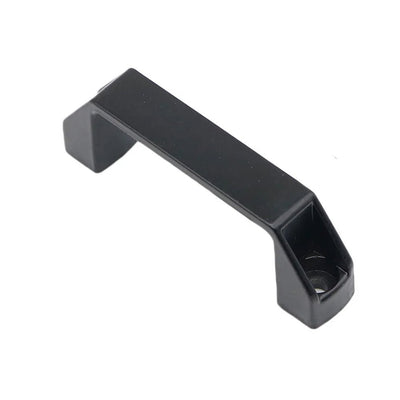 Black Aluminum Square Bar Cabinet Handles, Modern Kitchen Cupboard Drawer Pulls 90/120/180mm