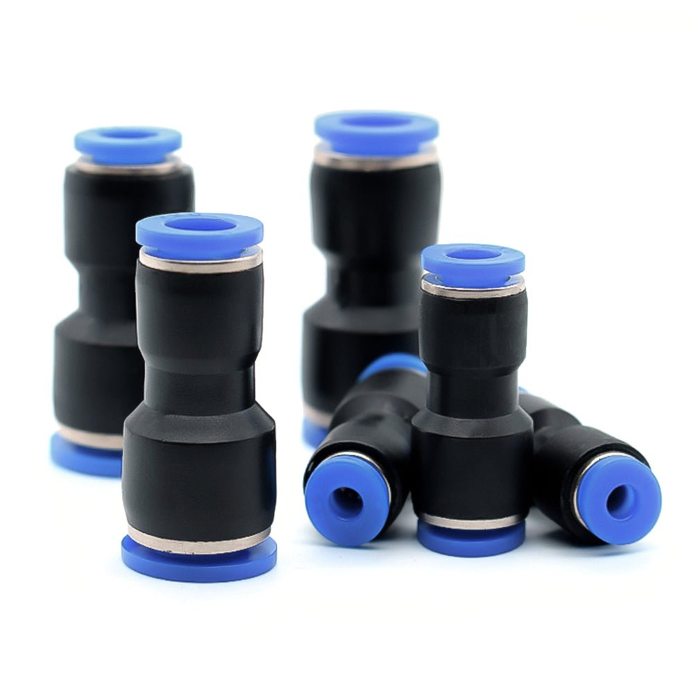 Reducer Straight Connector Pneumatic Push - In Fitting For Air. 4 6 8 10 - 16mm - HomeDIYer