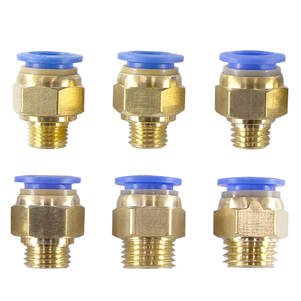 Pneumatic connector 4/6/8/10/12mm hose fitting Compressed air connection - HomeDIYer