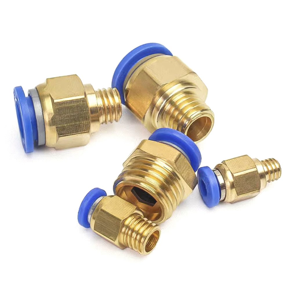Pneumatic connector 4/6/8/10/12mm hose fitting Compressed air connection - HomeDIYer