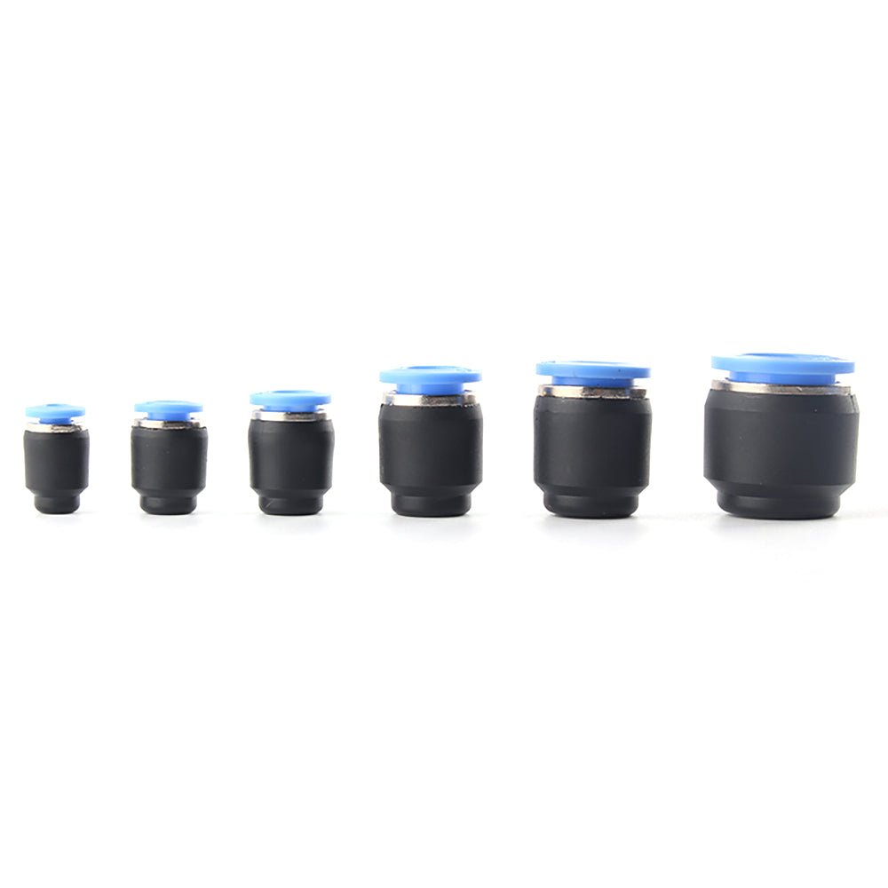 Pneumatic Air Line Push fit Female End Blanking Cap Air Stop, Tube Plug 4 - 16mm - HomeDIYer