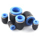 Pneumatic Air Line Push fit Female End Blanking Cap Air Stop, Tube Plug 4-16mm