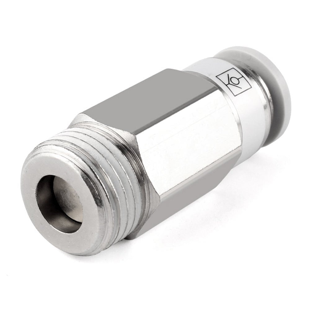 4 - 12mm Pneumatic Check Valve One Way Qucik Fitting Connector - Male Hex Stud - HomeDIYer