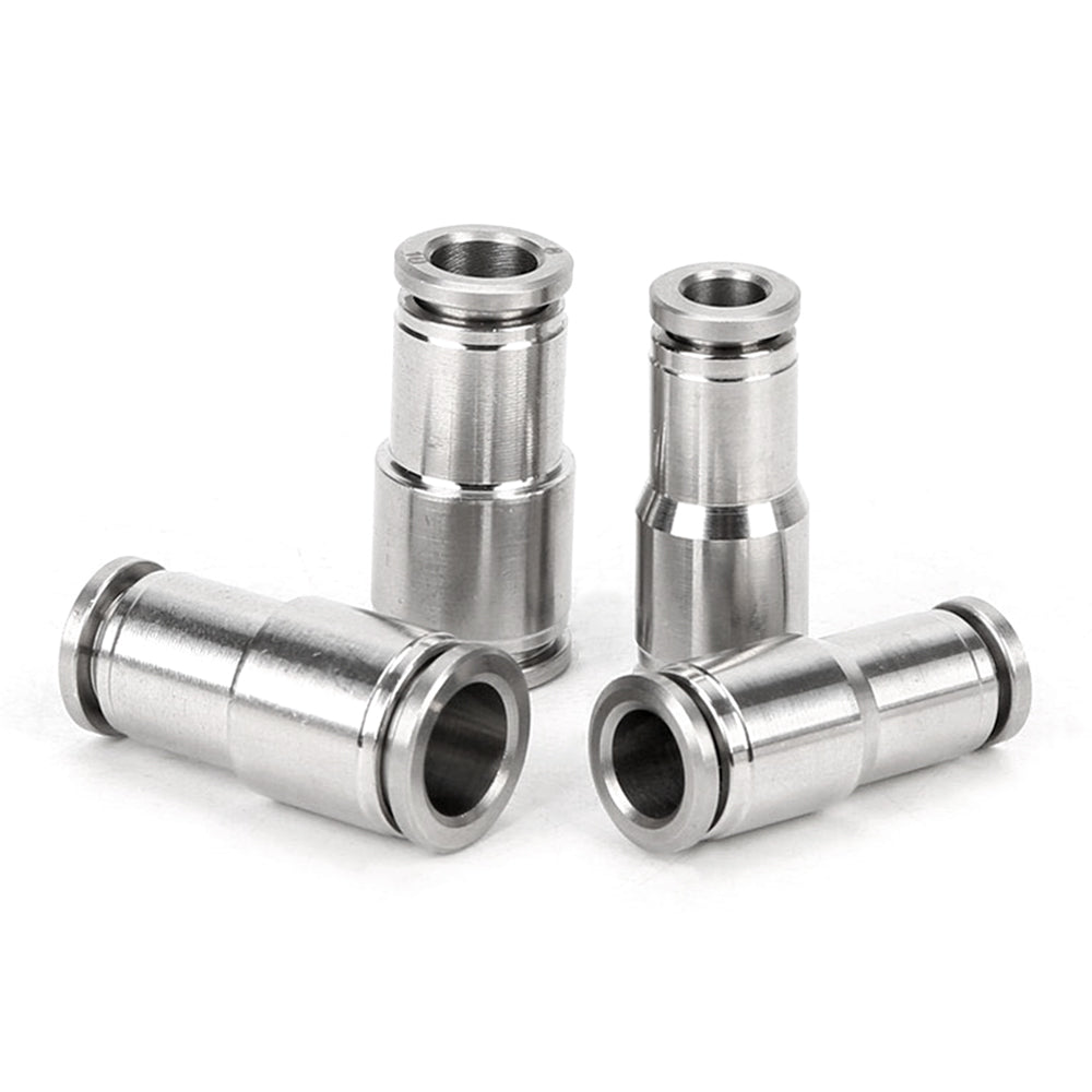 Push Fit Stem Reducers Adapter Stainless Steel Push in Fittings Hose Tube - HomeDIYer