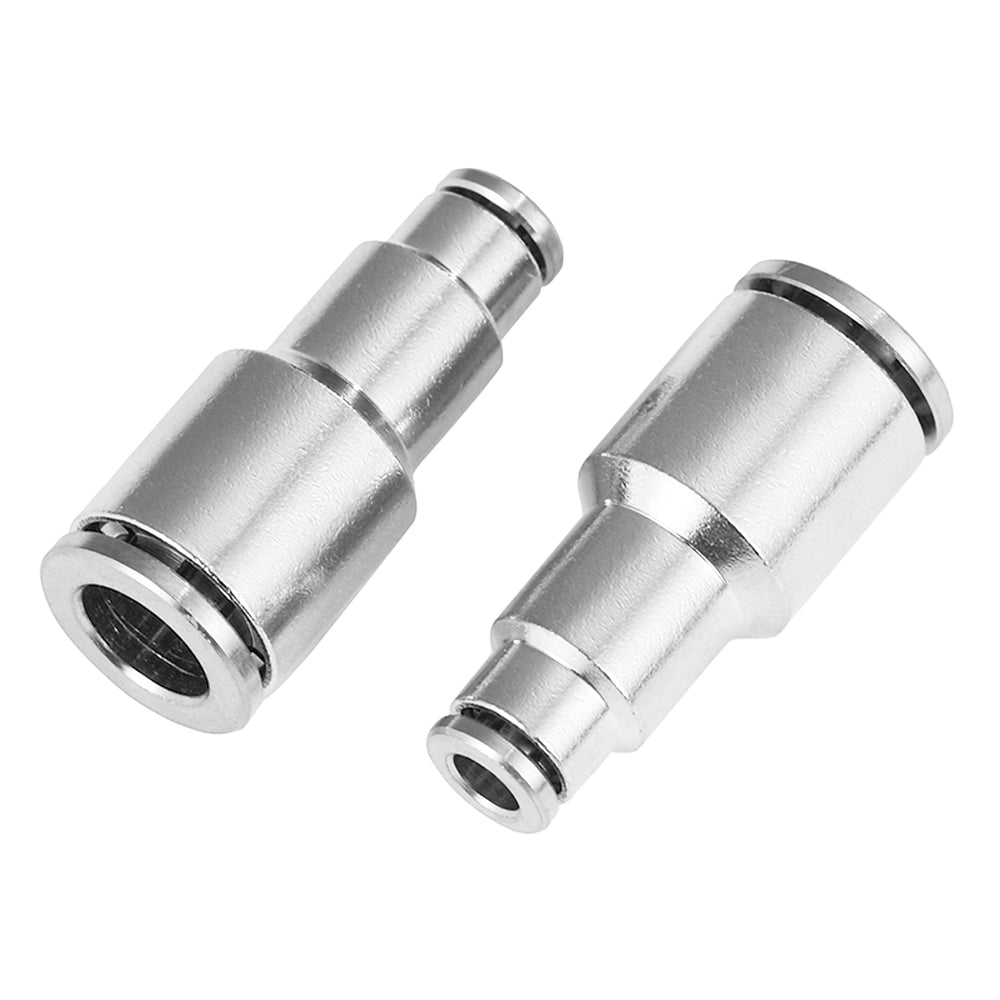 Push Fit Stem Reducers Adapter Stainless Steel Push in Fittings Hose Tube - HomeDIYer