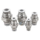 4 - 12mm Bulkhead Union Connector Pneumatic Air Push In Fitting For Hose Tube