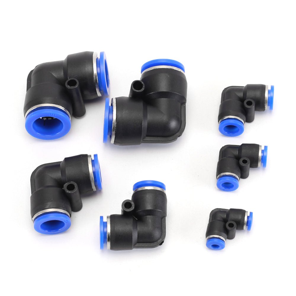 Equal/Reducer Elbow Push Fit Connectors Push In Fittings for Air Water Pipe - HomeDIYer