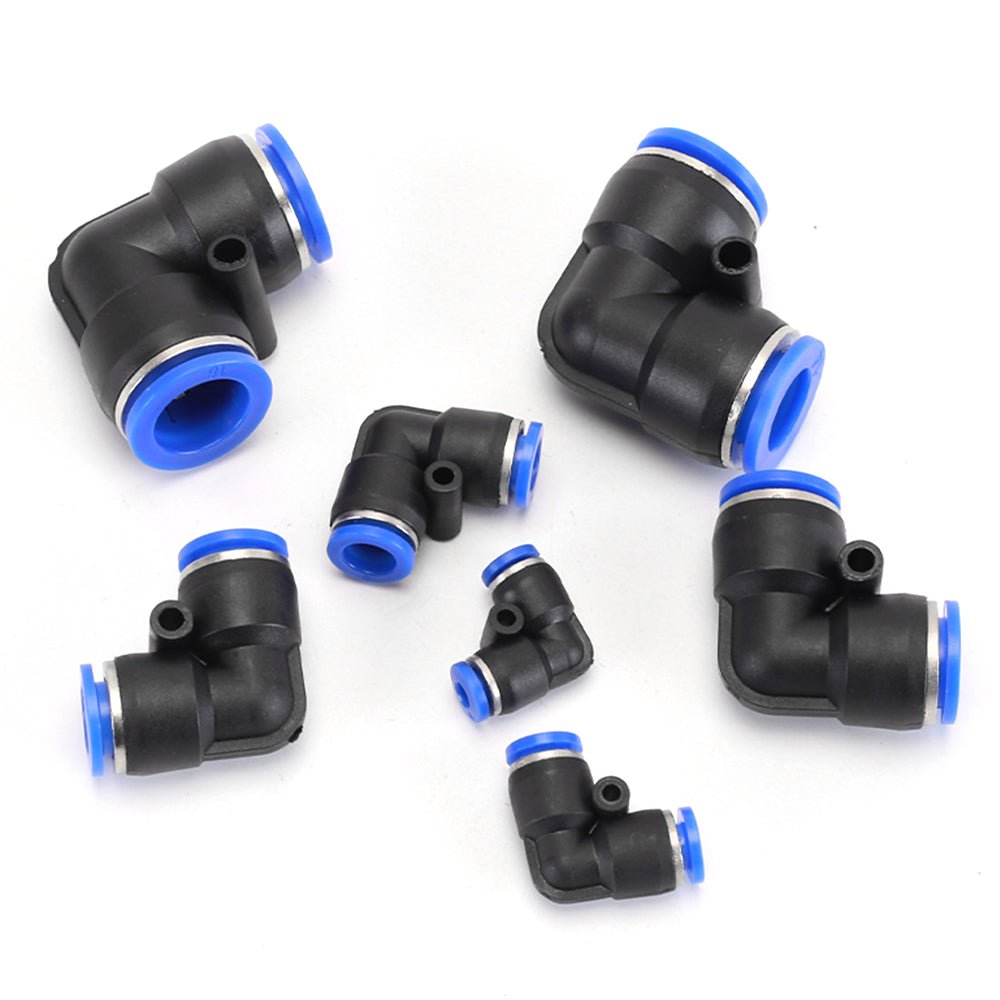 Equal/Reducer Elbow Push Fit Connectors Push In Fittings for Air Water Pipe - HomeDIYer