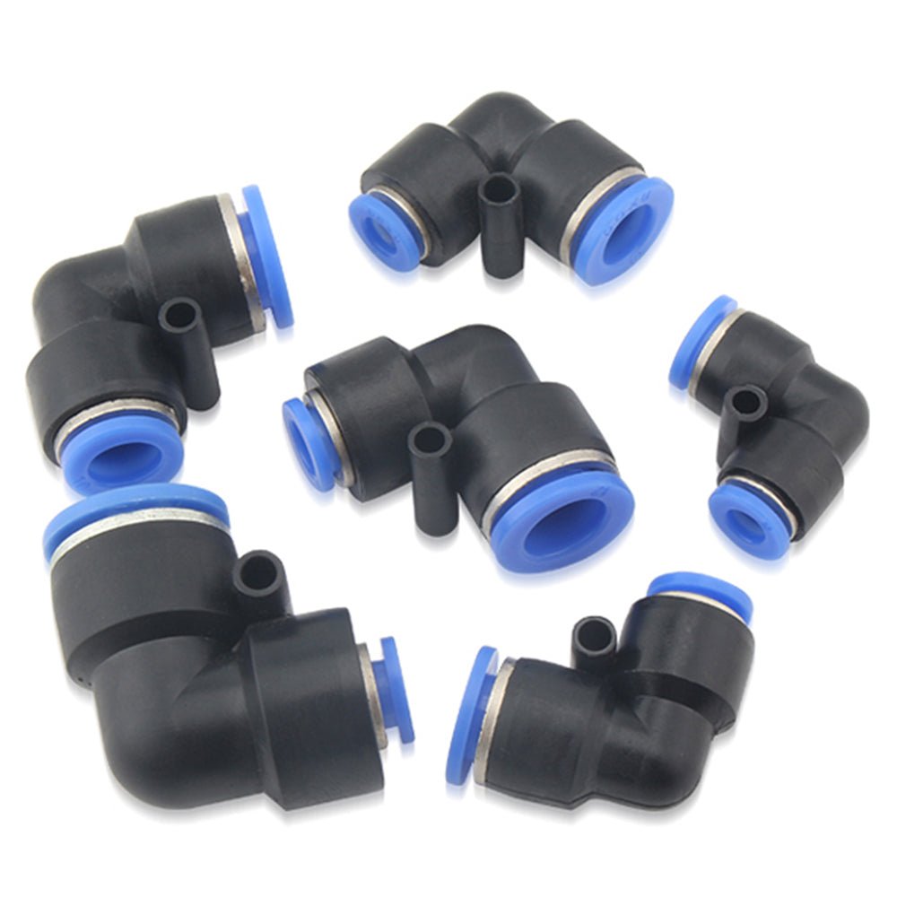 Equal/Reducer Elbow Push Fit Connectors Push In Fittings for Air Water Pipe - HomeDIYer