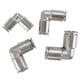 Equal Elbow Push Fit Connectors Pneumatic Push In Fittings for Air Water Pipe
