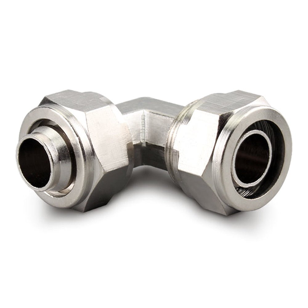 Pneumatic Push - In Fitting L - Type Elbow Joiner Qucik Connector Air Water Hose - HomeDIYer
