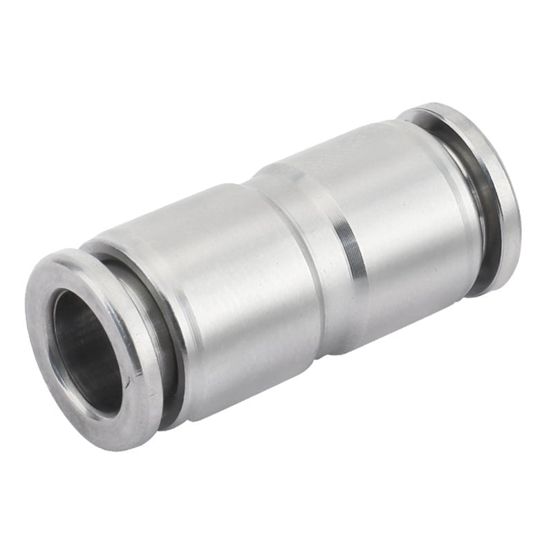 Stainless Steel Pneumatic Push In Fitting Straight Connector For Air Water Pipe - HomeDIYer