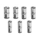 Stainless Steel Pneumatic Push In Fitting Straight Connector For Air Water Pipe
