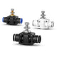 Flow Control Valve Pneumatic Regulator Throttle Push In Fitting 4-6-8-10-12mm