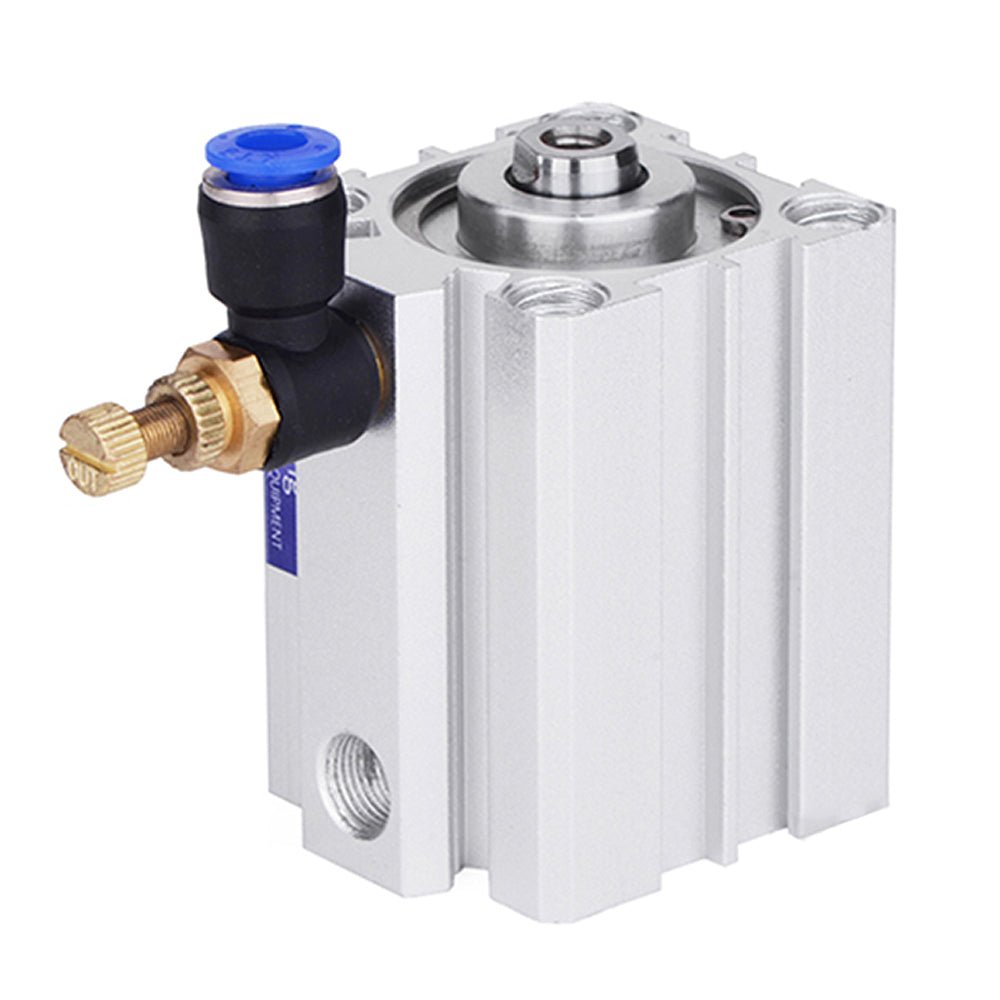 Pneumatic L Shape Flow Control Valve Push In Fitting Hose Tube Airline Connector - HomeDIYer