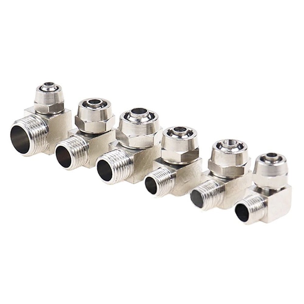 Pneumatic Push - In Fitting Male Stud Quick Coupler PL Connector Air Fitting - HomeDIYer