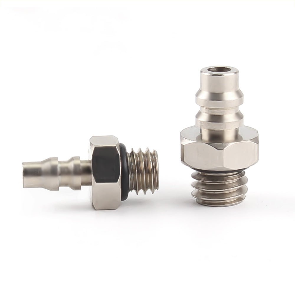 Mini Small Pneumatic Push in Fitting Male Thread Air Line Hose Barb Connector - HomeDIYer
