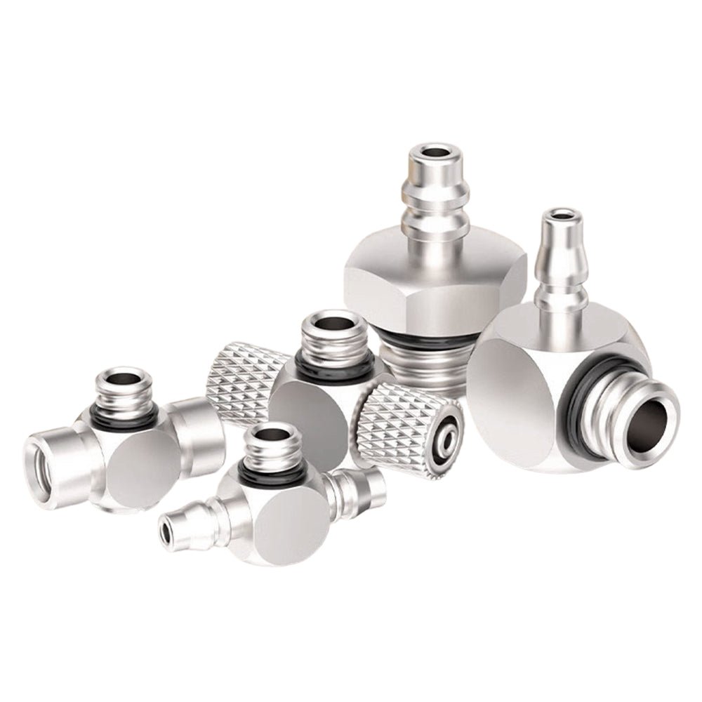 Mini Small Pneumatic Push in Fitting Male Thread Air Line Hose Barb Connector - HomeDIYer