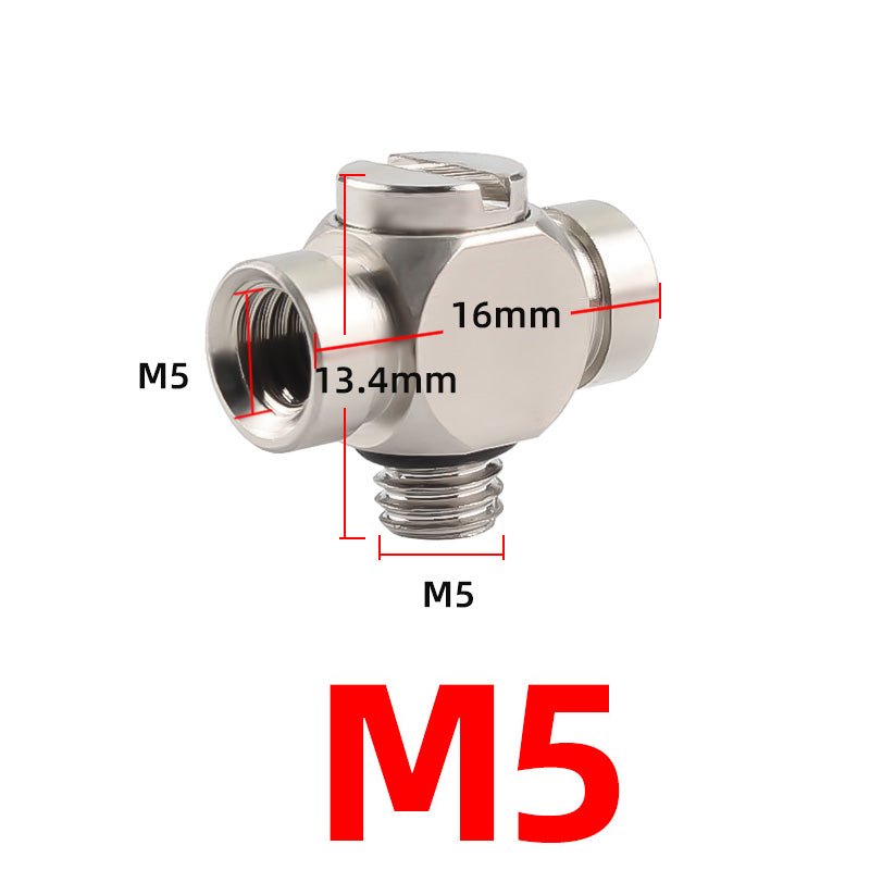 Mini Small Pneumatic Push in Fitting Male Thread Air Line Hose Barb Connector - HomeDIYer