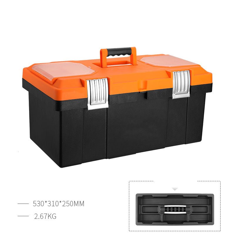Plastic Large Storage Box Multi - functional Car Tool Organiser - HomeDIYer