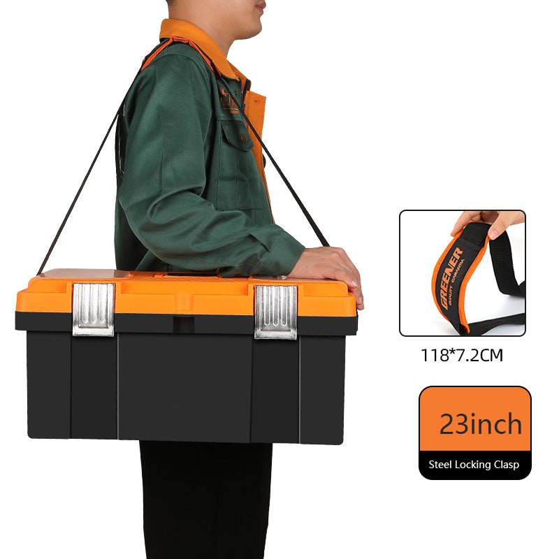 Plastic Large Storage Box Multi - functional Car Tool Organiser - HomeDIYer