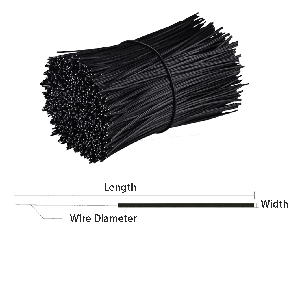 Galvanized Iron Wire Pvc Coated Flat - shape Use For Garden Strapping Multicolor - HomeDIYer