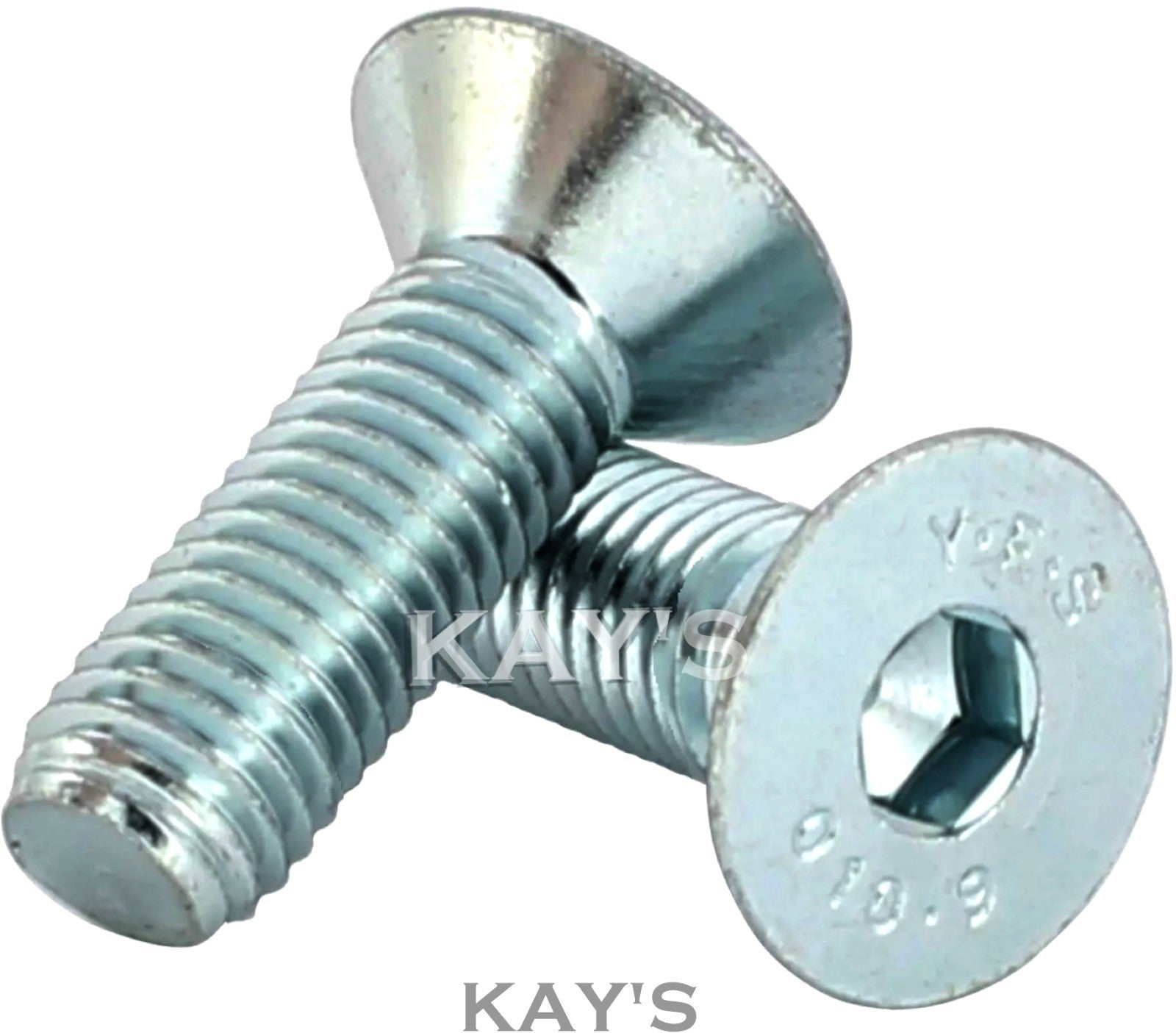 M2 & M3 Countersunk Pozidriv Machine Screws – Carbon Steel, Nickel or Black Zinc (3–22mm Overall Length)