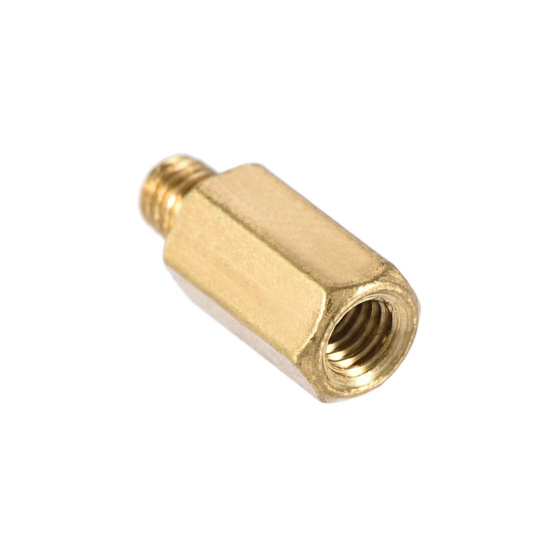 10Pcs Male - Female Brass Hex PCB Motherboard Spacer Standoff for FPV Drone Quadcopter, Computer & Circuit Board 10pcs - HomeDIYer