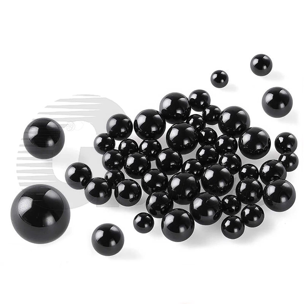 Si3N4 Silicon Nitride Ceramic Ball Bearings G5 Dia 1mm-40mm Solid Round Balls