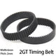 2GT Closed Loop Timing Belt 6mm Wide — GT2 Synchronous Drive Belt for 3D Printer & CNC, Perimeter 200–294mm