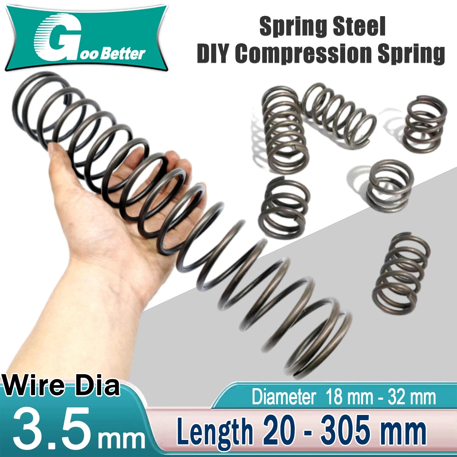 Compression Spring Various Size 18-32mm Diamete & 20-305mm Length Pressure Small