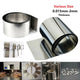 304 Stainless Steel Foil Strip Sheet — 0.01mm–2mm Thick, 50–300mm Wide, Cut to Length