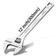 Adjustable Spanner Wrench 12"300mm Chrome Vanadium Steel Professional Hand Tool